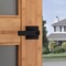Kwikset Kwikset Singapore Contemporary Matte Black Entry Door Knob 1-3/4 in. 97402-912 - alternate 6